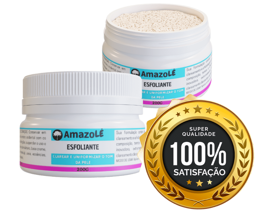 Resultados do Esfoliante Clareador Amazole